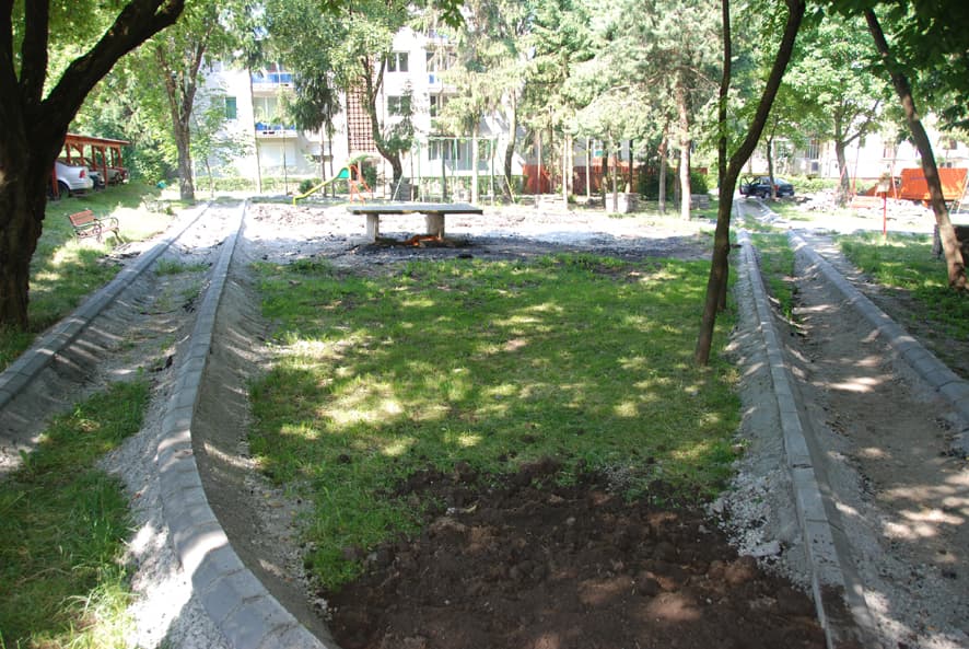 Parcul de pe strada Făget se reabilitează complet